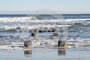 Waves Crashing on Beach, Avalon, New Jersey