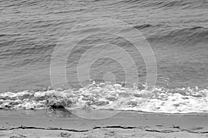 Waves crashing photo