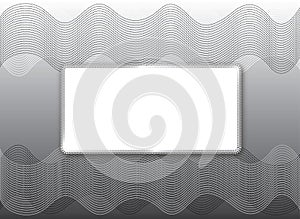 Waves gray background.