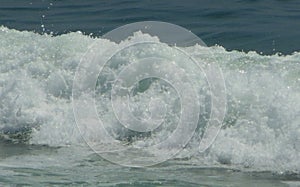 Waves at Huntington Beach, California