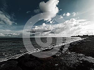 Waves in Lebih beach