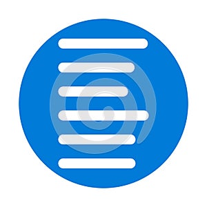 Waves Line Style vector icon which can easily modify or edit