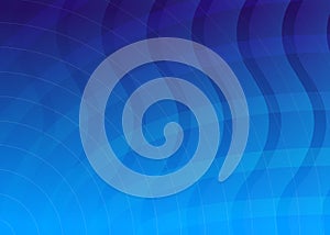 Waves and lines background