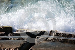 Waves on the North Coast of Egypt