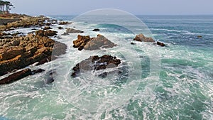 Waves at Pacific Grove