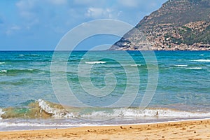 Waves in Porto Ferro