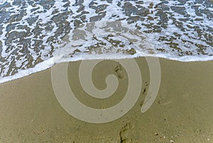 waves on rocks in the Mediterranean Sea 6