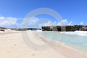 Waves Rolling Ashore on Secluded Boca Ketu Beach