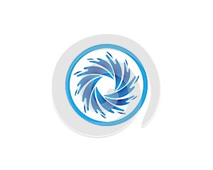 Waves of sea or ocean waves,blue water, splash vector illustration