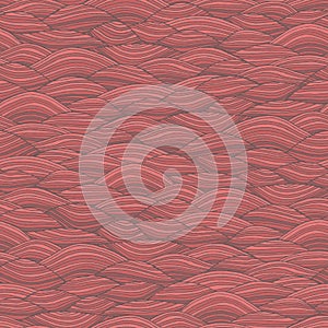 Waves seamless pattern