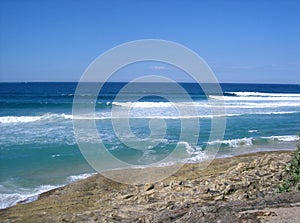 Waves at Stradbroke Island