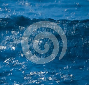 Waves with strong wind after a storm, abstract texture,