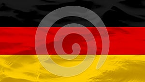 Waves Texture On Germany Flag