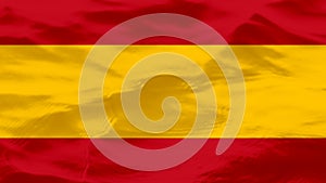 Waves Texture On Spain Flag