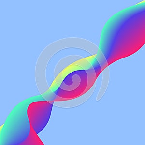 Waves vector pattern background abstract design modern art made of colorful lines like wavy rainbow