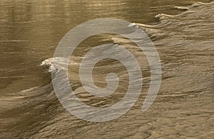 Waves in Yukon River