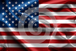 Waving American flag united states of america texture , background