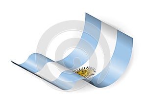 Waving Argentina flag