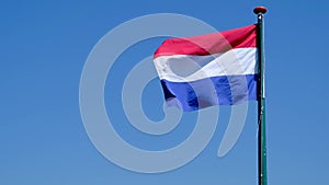 Waving flag of The Netherlands