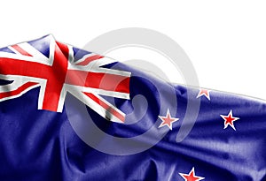 Waving flag of New Zeland