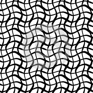 Waving seamless squares optical effect