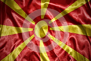 shining macedonia flag