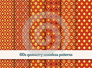 Wavy 60s patterns