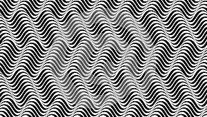 Wavy background - movement illusion