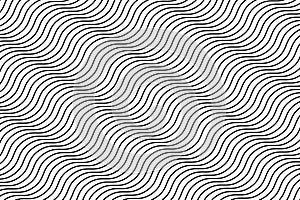 Wavy, billowy, flowing lines abstract pattern. Waving lines text