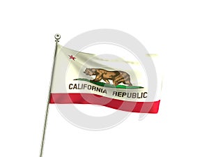 Wavy California Flag