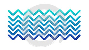 Wavy Chevron Pattern, Dynamic Texture and Modern Design, vector design Generative AI
