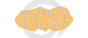 Wavy Crayon Scribble Rectangle Frame Background