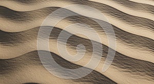Wavy desert sand patterns with alternating