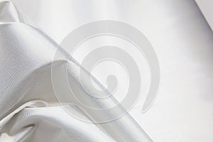 Wavy fabric closeup texture background