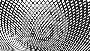 Wavy flowing lines abstract pattern. Wave Grid pattern of lines. EPS10 vector.
