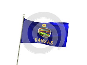 Wavy Kansas Flag