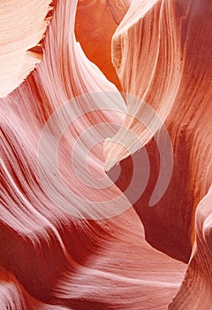 Wavy limestone at Lower Antelope Canyon