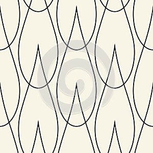 Wavy line pattern, mesh, curve,vector seamless background