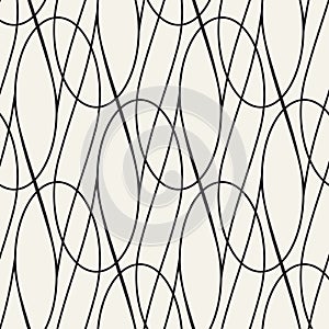 Wavy line pattern, mesh, curve,vector seamless background