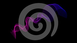 Wavy line smoke effect, Music abstract background. Equalizer for music, showing sound waves with musical waves,