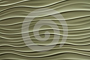 Wavy lines in tan or putty color photo