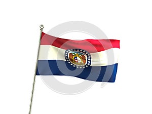 Wavy Missouri Flag
