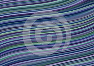 Wavy, multicolored stripes create a dynamic pattern in this