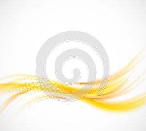 Wavy orange background