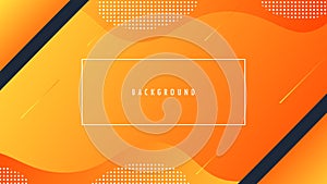 Wavy Orange Background, Wallpaper, Backdrop