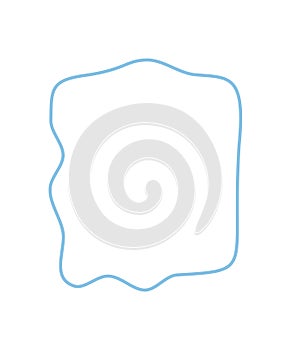 Wavy Organic Hand Drawn Quote Frame