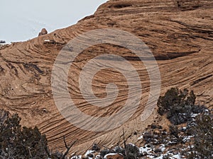 Wavy Sandstone at Arches