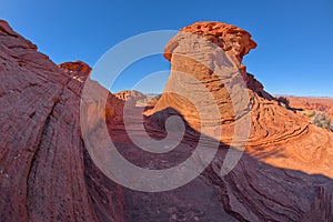 Wavy Sandstone formation at Horseshoe Bend AZ