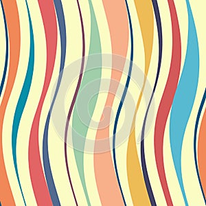 Wavy seamless pattern.