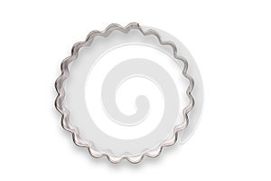 Wavy shaped cookie cutter